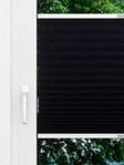 Plissee Krepp Black Out 4105.0114 Fensteransicht